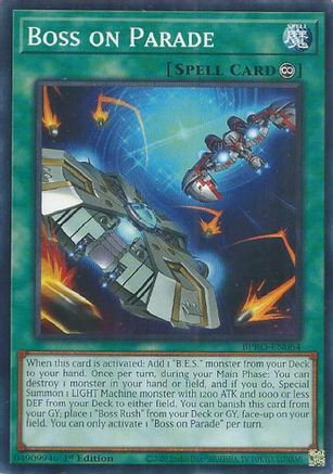 Boss on Parade (BPRO-EN064) - Burst Protocol Common / Short Print 1st Edition