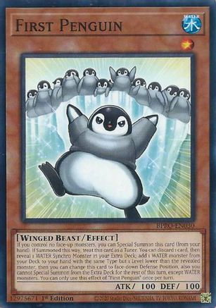 First Penguin (BPRO-EN030) - Burst Protocol Common / Short Print 1st Edition