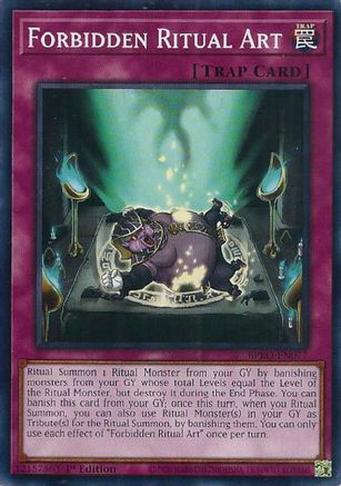 Forbidden Ritual Art (BPRO-EN077) - Burst Protocol Common / Short Print 1st Edition
