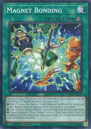 Magnet Bonding (BPRO-EN053) - Burst Protocol Common / Short Print 1st Edition