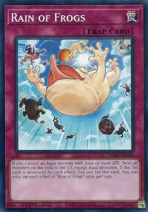 Rain of Frogs (BPRO-EN086) - Burst Protocol Common / Short Print 1st Edition