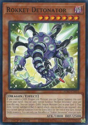 Rokket Detonator (BPRO-EN003) - Burst Protocol Common / Short Print 1st Edition