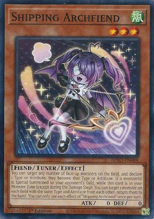 Shipping Archfiend (BPRO-EN088) - Burst Protocol Common / Short Print 1st Edition