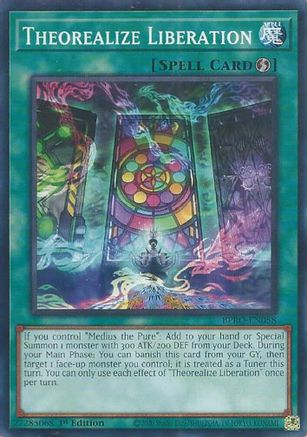 Theorealize Liberation (BPRO-EN058) - Burst Protocol Common / Short Print 1st Edition