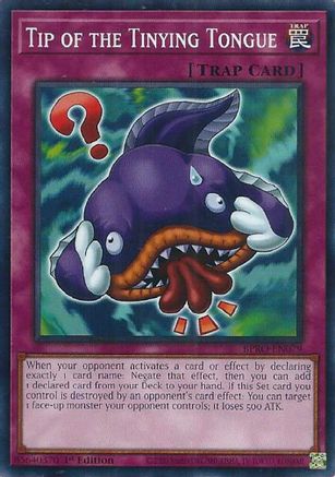 Tip of the Tinying Tongue (BPRO-EN079) - Burst Protocol Common / Short Print 1st Edition