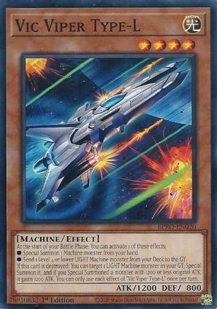 Vic Viper Type-L (BPRO-EN020) - Burst Protocol Common / Short Print 1st Edition