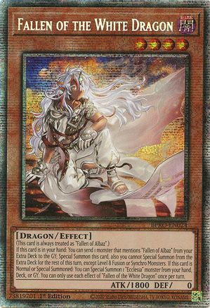 Fallen of the White Dragon (Starlight Rare) (BPRO-EN024) - Burst Protocol Starlight Rare 1st Edition