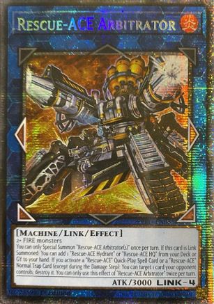 Rescue-ACE Arbitrator (Starlight Rare) (BPRO-EN051) - Burst Protocol Starlight Rare 1st Edition
