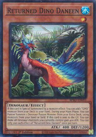 Returned Dino Daneen (BPRO-EN093) - Burst Protocol Super Rare 1st Edition