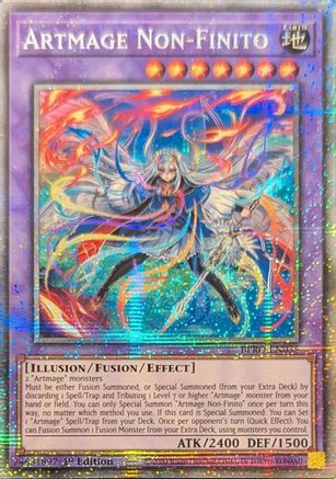 Artmage Non-Finito (Starlight Rare) (BPRO-EN035) - Burst Protocol Starlight Rare 1st Edition