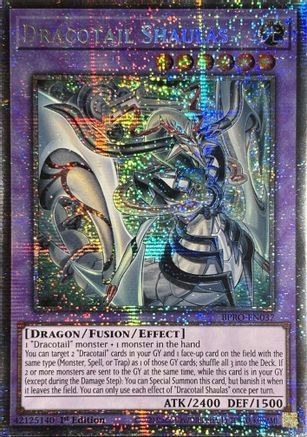 Dracotail Shaulas (Starlight Rare) (BPRO-EN037) - Burst Protocol Starlight Rare 1st Edition
