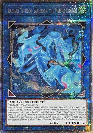 Radiant Typhoon Varuroon, the Marine Eidolon (Starlight Rare) (BPRO-EN049) - Burst Protocol Starlight Rare 1st Edition