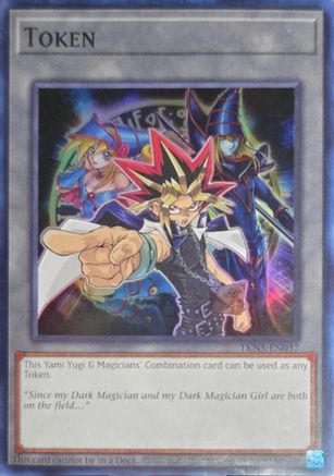 Token: Yami Yugi & Magicians Combination (TKN4-EN037) - Burst Protocol Super Rare Unlimited