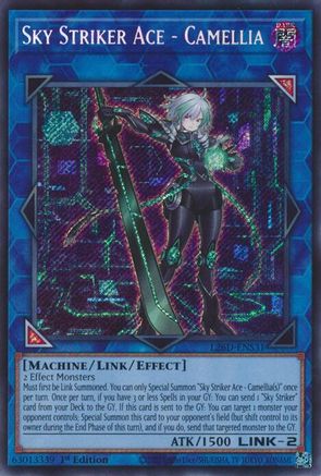 Sky Striker Ace - Camellia (Secret Rare) (L26D-ENS31) - Legendary Modern Decks 2026 Secret Rare 1st Edition