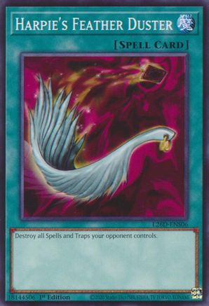 Harpie's Feather Duster (L26D-ENS06) - Legendary Modern Decks 2026 Common / Short Print 1st Edition