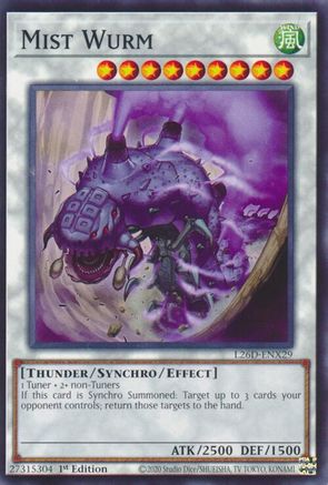 Mist Wurm (L26D-ENX29) - Legendary Modern Decks 2026 Common / Short Print 1st Edition