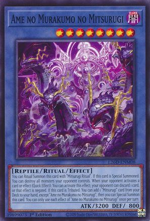 Ame no Murakumo no Mitsurugi (L26D-ENM08) - Legendary Modern Decks 2026 Common / Short Print 1st Edition