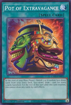 Pot of Extravagance (L26D-ENM12) - Legendary Modern Decks 2026 Common / Short Print 1st Edition