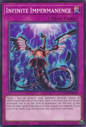 Infinite Impermanence (L26D-ENM19) - Legendary Modern Decks 2026 Common / Short Print 1st Edition