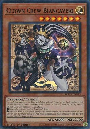 Clown Crew Biancaviso (BLZD-EN015) - Blazing Dominion Super Rare 1st Edition