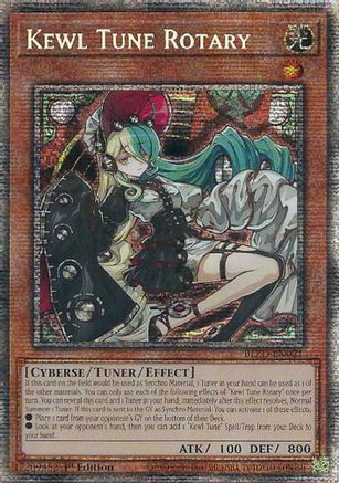 Kewl Tune Rotary (Starlight Rare) (BLZD-EN021) - Blazing Dominion Starlight Rare 1st Edition