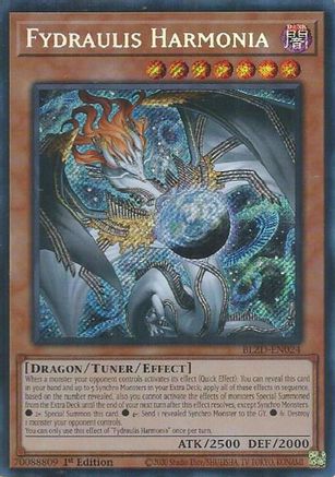 Fydraulis Harmonia (BLZD-EN024) - Blazing Dominion Secret Rare 1st Edition