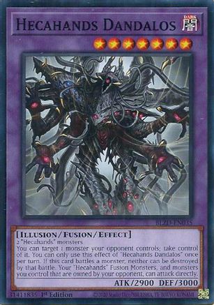 Hecahands Dandalos (BLZD-EN035) - Blazing Dominion Common / Short Print 1st Edition