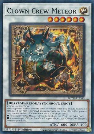 Clown Crew Meteor (BLZD-EN040) - Blazing Dominion Common / Short Print 1st Edition