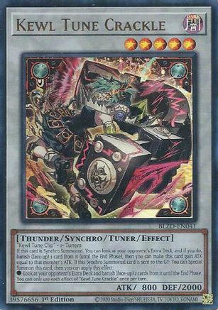 Kewl Tune Crackle (BLZD-EN041) - Blazing Dominion Ultra Rare 1st Edition
