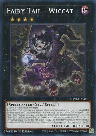 Fairy Tail - Wiccat (BLZD-EN047) - Blazing Dominion Common / Short Print 1st Edition