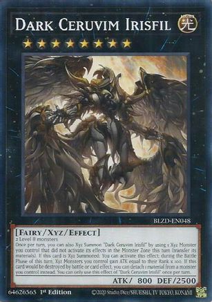 Dark Ceruvim Irisfil (BLZD-EN048) - Blazing Dominion Common / Short Print 1st Edition
