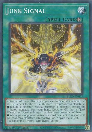 Junk Signal (BLZD-EN053) - Blazing Dominion Common / Short Print 1st Edition