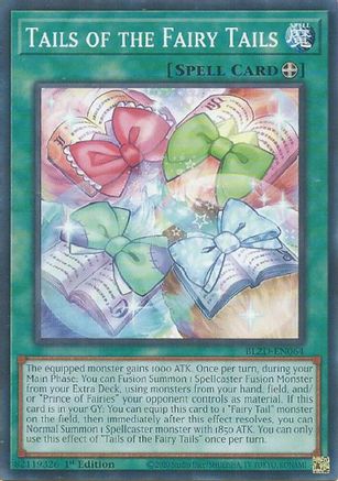 Tails of the Fairy Tails (BLZD-EN064) - Blazing Dominion Common / Short Print 1st Edition