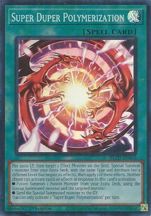 Super Duper Polymerization (BLZD-EN069) - Blazing Dominion Super Rare 1st Edition