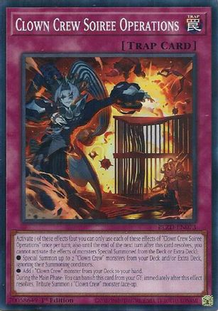 Clown Crew Soiree Operations (BLZD-EN073) - Blazing Dominion Common / Short Print 1st Edition