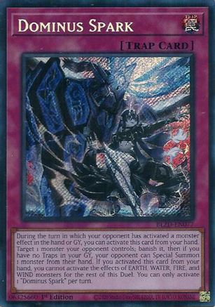 Dominus Spark (BLZD-EN077) - Blazing Dominion Secret Rare 1st Edition