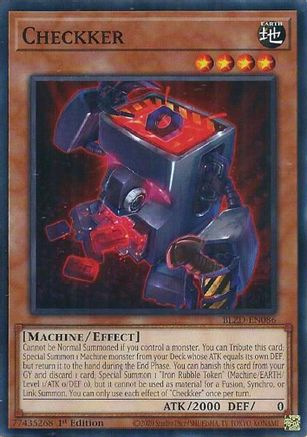 Checkker (BLZD-EN086) - Blazing Dominion Common / Short Print 1st Edition
