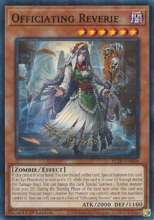 Officiating Reverie (BLZD-EN088) - Blazing Dominion Common / Short Print 1st Edition