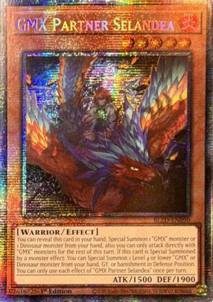 GMX Partner Selandea (Starlight Rare) (BLZD-EN090) - Blazing Dominion Starlight Rare 1st Edition