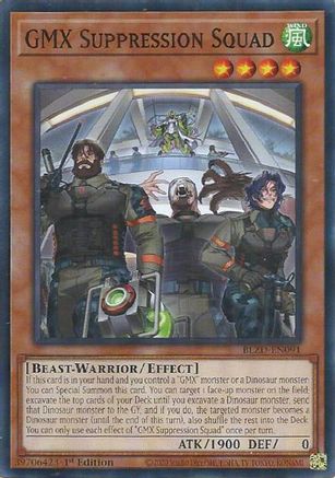 GMX Suppression Squad (BLZD-EN091) - Blazing Dominion Common / Short Print 1st Edition
