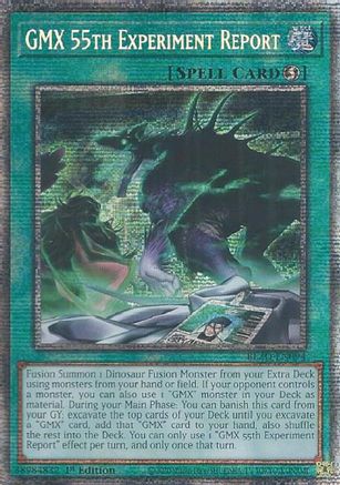 GMX 55th Experiment Report (Starlight Rare) (BLZD-EN094) - Blazing Dominion Starlight Rare 1st Edition