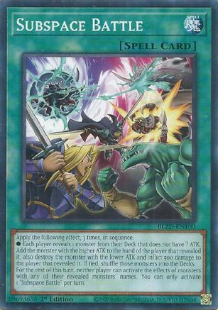 Subspace Battle (BLZD-EN100) - Blazing Dominion Common / Short Print 1st Edition