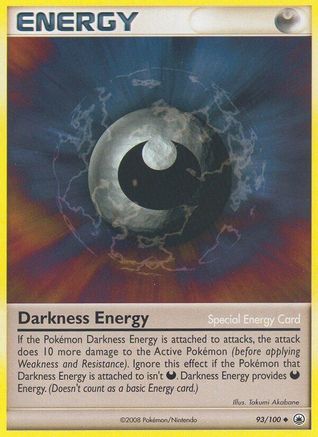 Darkness Energy - 93/100 - Uncommon Reverse Holo