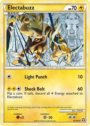Electabuzz - 33/102 - Uncommon Reverse Holo