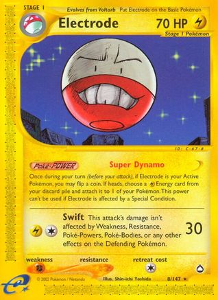 Electrode - 8/147 - Rare Reverse Holo