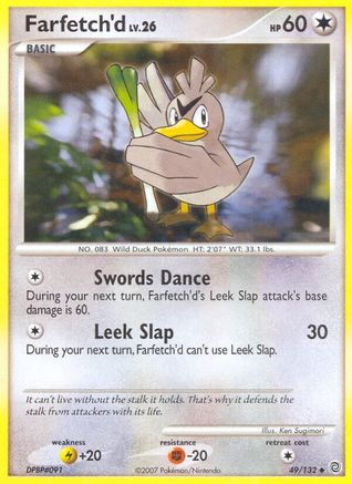 Farfetch'd - 49/132 - Uncommon Reverse Holo