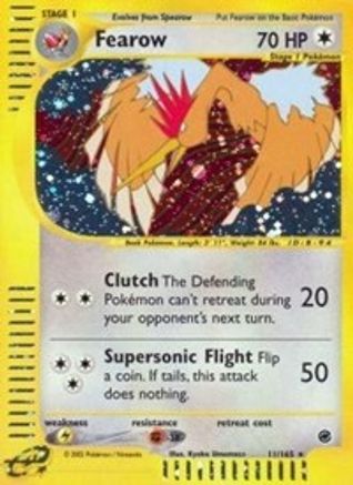 Fearow - 11/165 - Holo Rare Reverse Holo