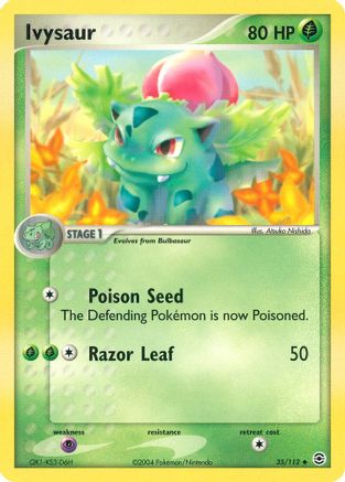 Ivysaur - 35/112 - Uncommon Reverse Holo