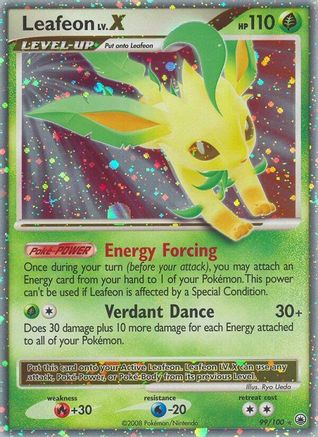 Leafeon Lv X - 99/100 - Ultra Rare