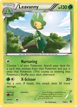 Leavanny (7) 007  Emerging Powers - Rare